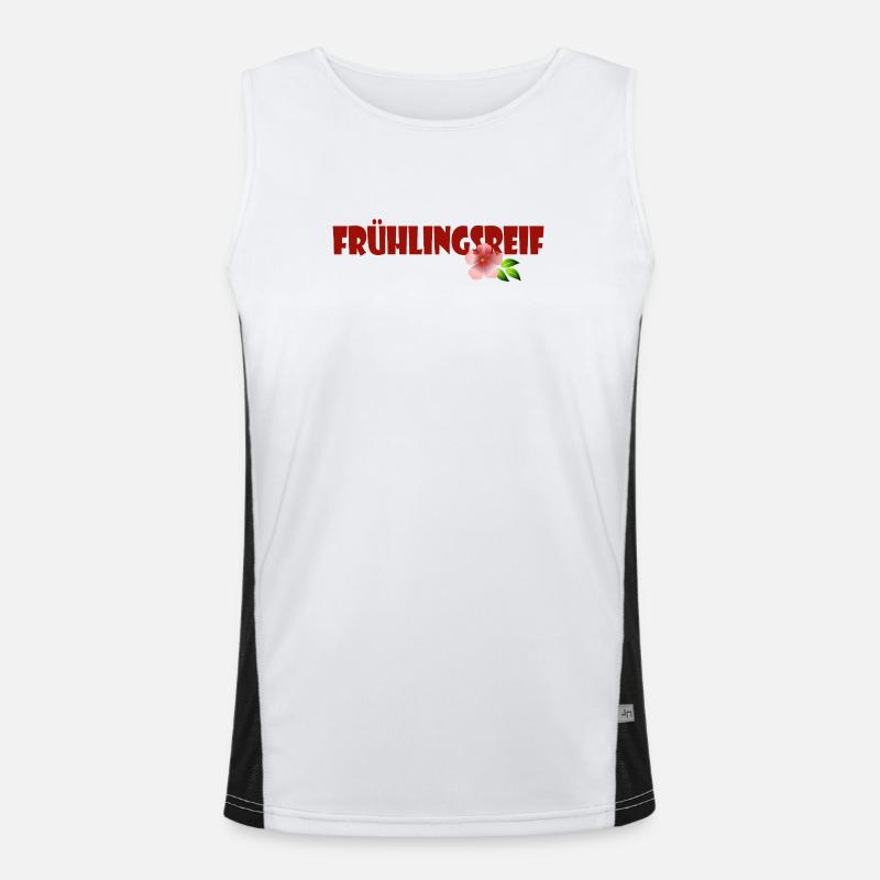 SPRING RIPE Men's Functional Contrast Tank Top 