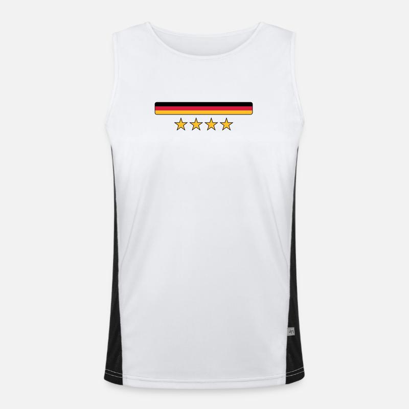 Deutschland Men's Functional Contrast Tank Top 