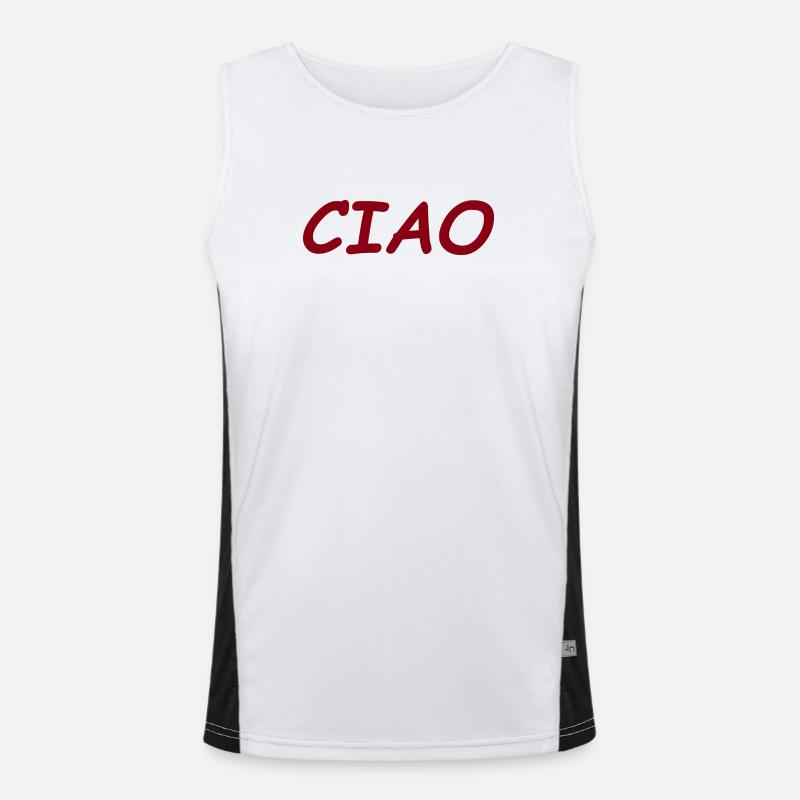 CIAO Funktionelles Kontrast-Tank Top für Männer 