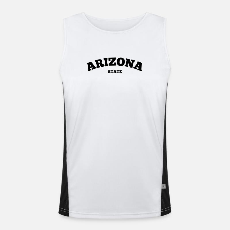 Arizona State Funktionelles Kontrast-Tank Top für Männer 