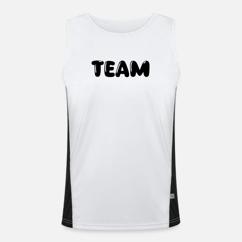 Team Men's Functional Contrast Tank Top 