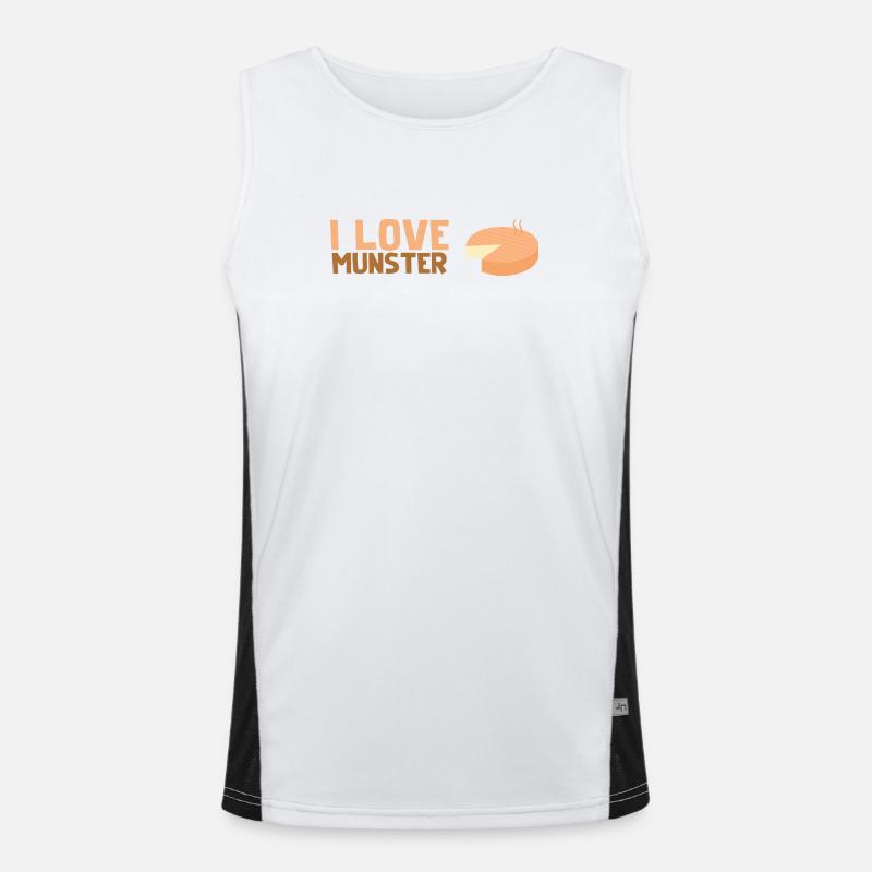 I Love munster Débardeur respirant contrasté Homme 