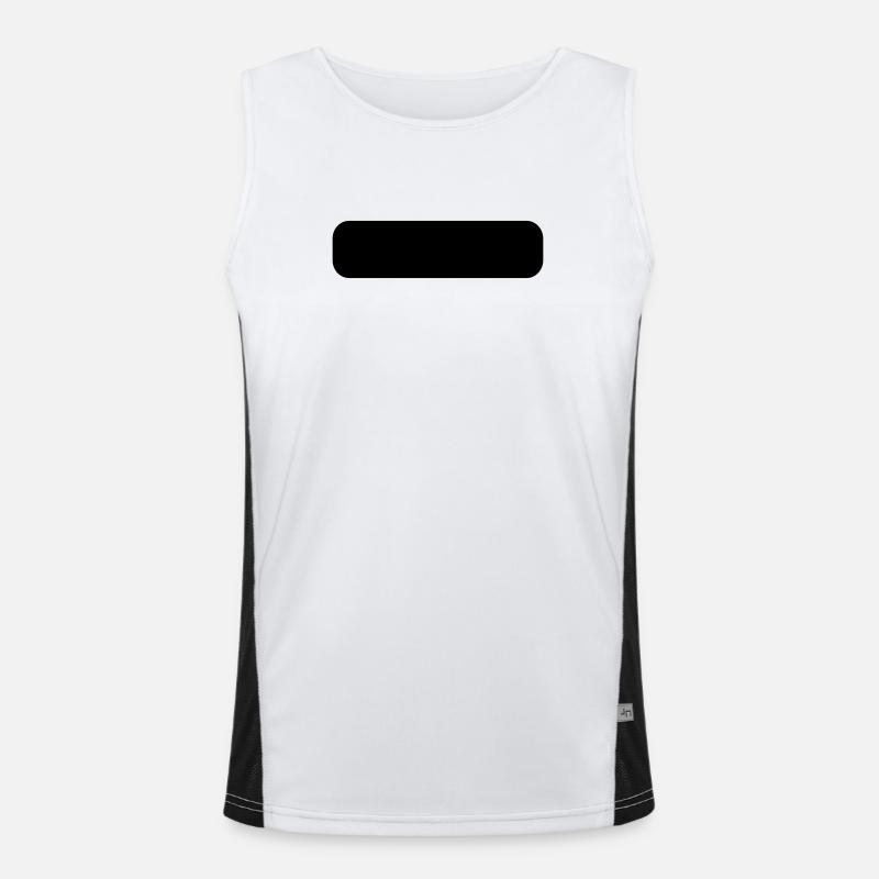 Rectangle arrondi Débardeur respirant contrasté Homme 