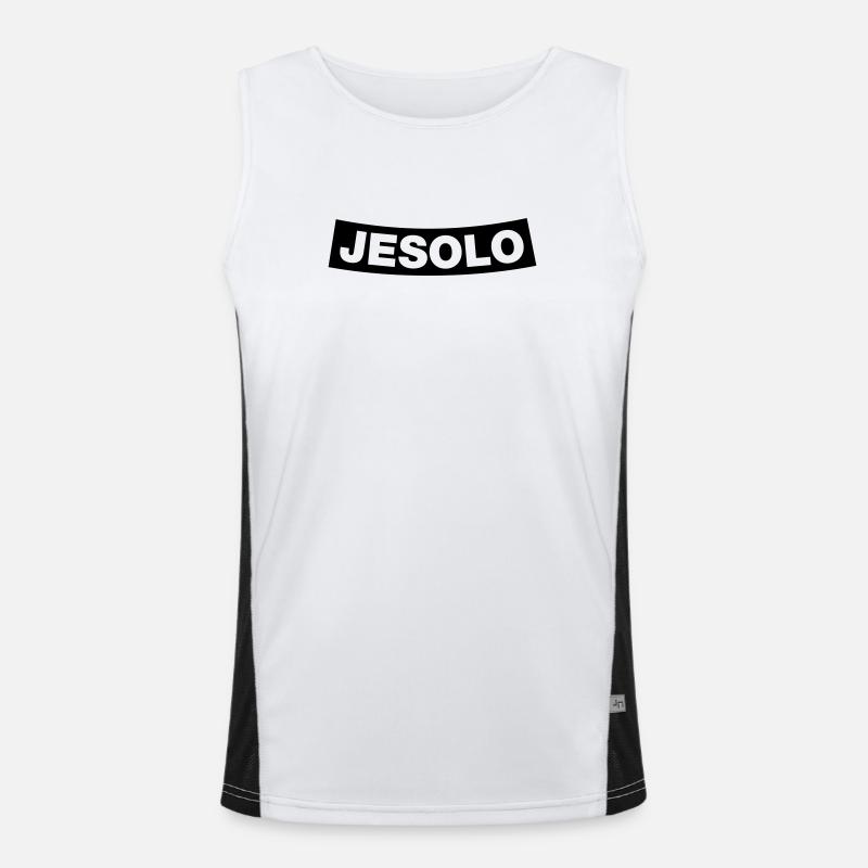 Jesolo Chapter Element 1C (JGA MC-Rocker-Style) Débardeur respirant contrasté Homme 