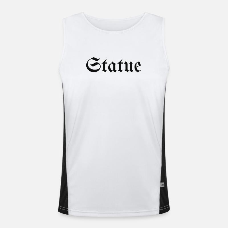 Statue Gothic Men's Functional Contrast Tank Top 