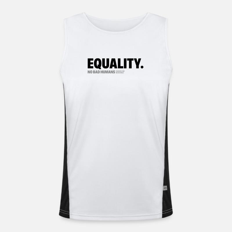 Equality Funktionelles Kontrast-Tank Top für Männer 