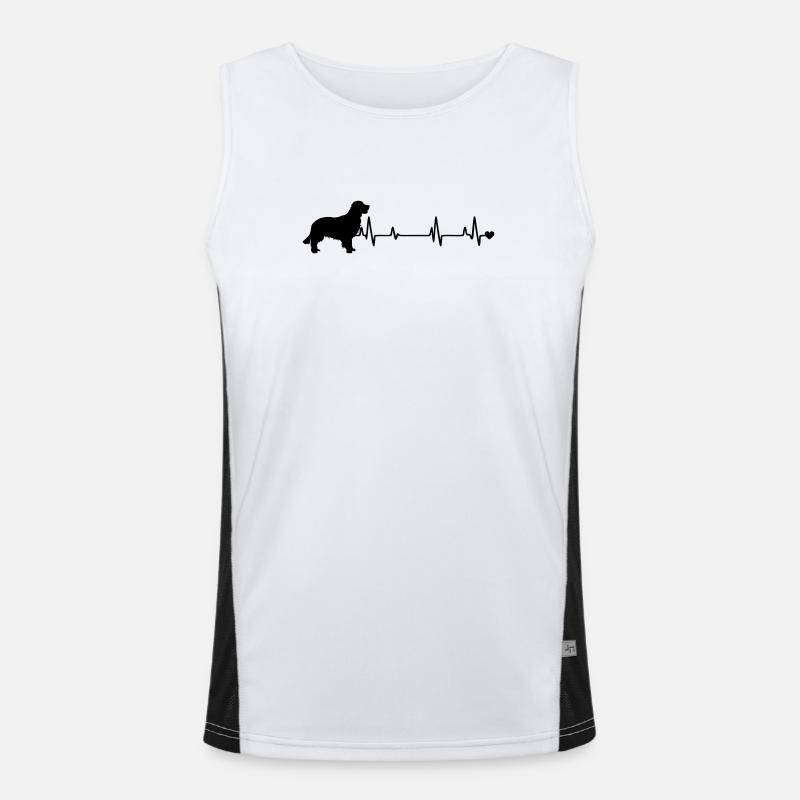 Dog Men's Functional Contrast Tank Top 