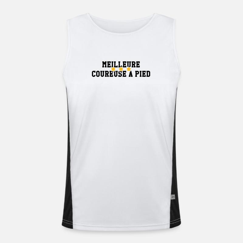 Laufen / Running / Jogging / Joggen / Marathon Funktionelles Kontrast-Tank Top für Männer 