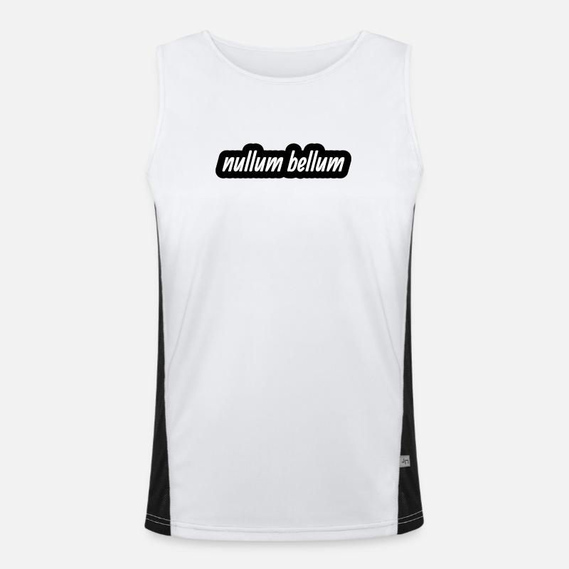 nullum bellum Men's Functional Contrast Tank Top 