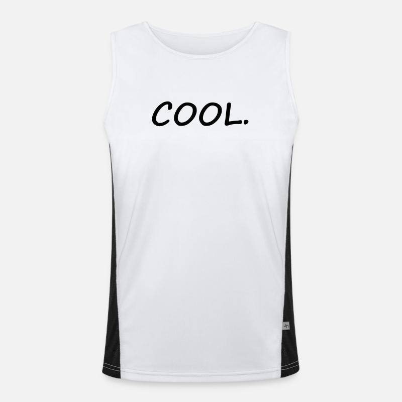 COOL Funktionelles Kontrast-Tank Top für Männer 