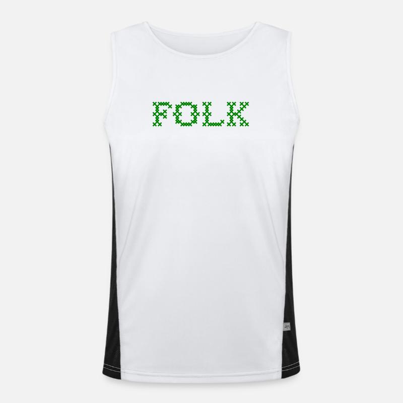 Folklore populaire Débardeur respirant contrasté Homme 