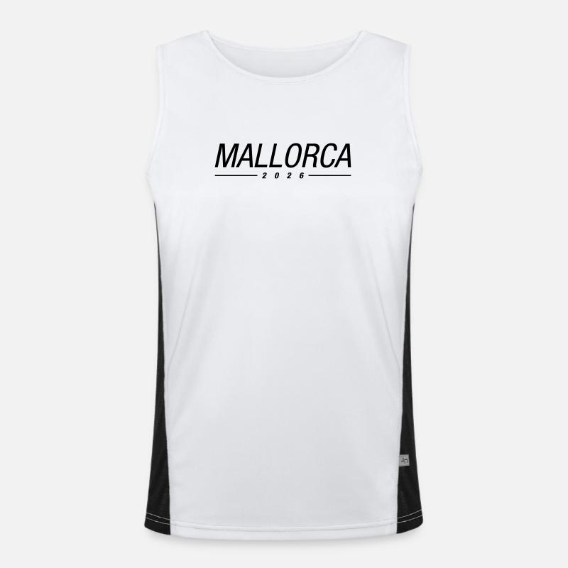 Mallorca 2026 Funktionelles Kontrast-Tank Top für Männer 