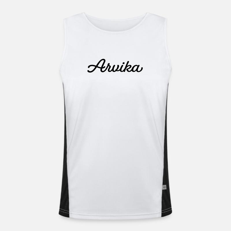 Arvika noir Débardeur respirant contrasté Homme 