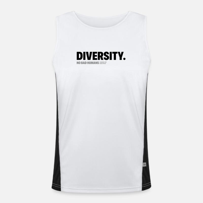 Diversity Men's Functional Contrast Tank Top 