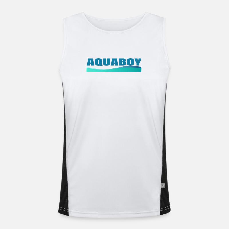 AQUABOY Débardeur respirant contrasté Homme 