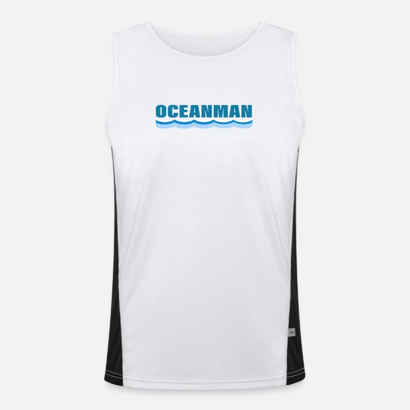 OCEANMAN Débardeur respirant contrasté Homme 