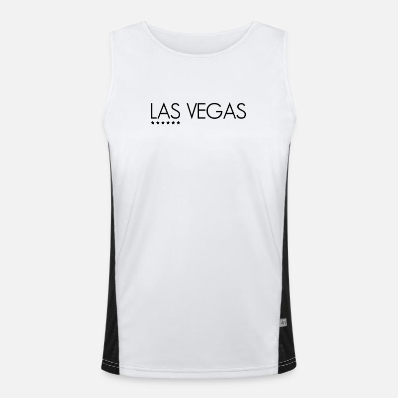 Las Vegas Men's Functional Contrast Tank Top 