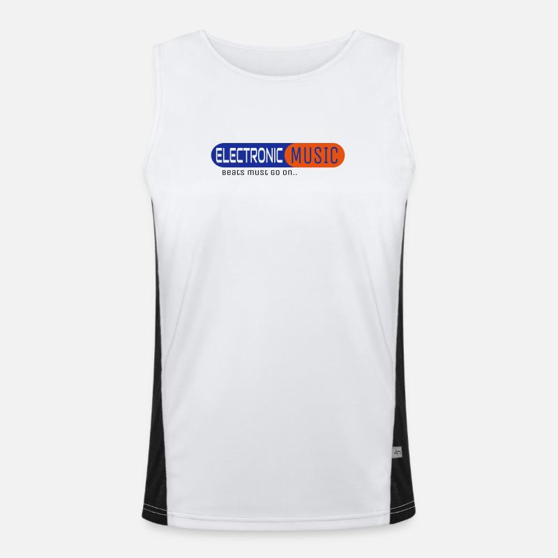 Electronic Music Men's Functional Contrast Tank Top 