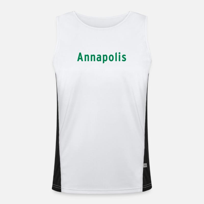 Annapolis Funktionelles Kontrast-Tank Top für Männer 