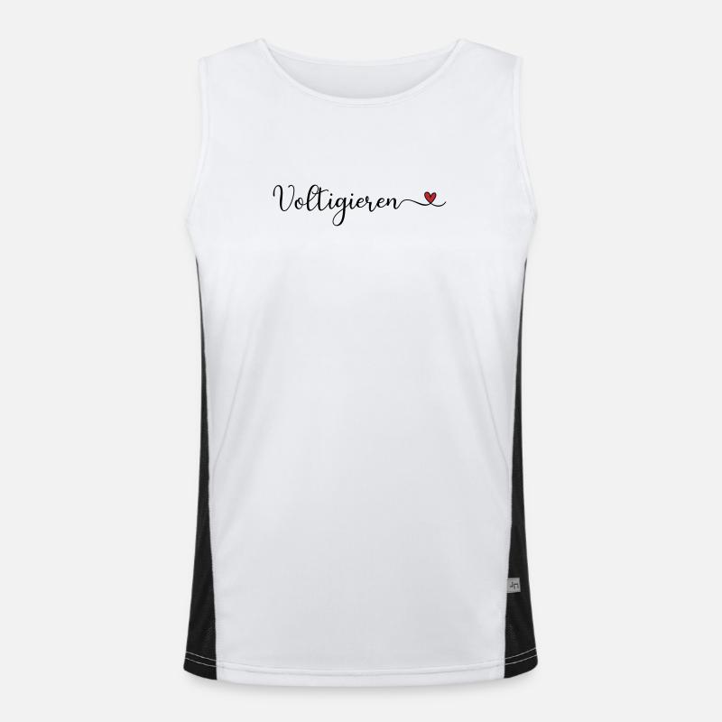 Voltigieren Funktionelles Kontrast-Tank Top für Männer 