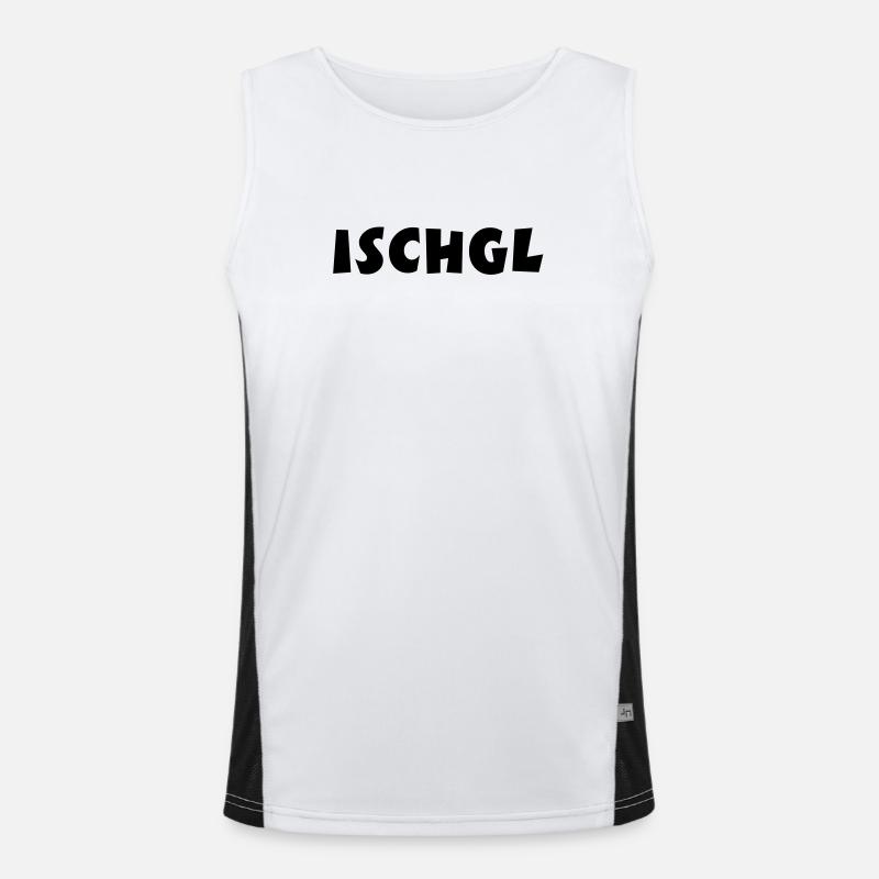 Ischgl Men's Functional Contrast Tank Top 