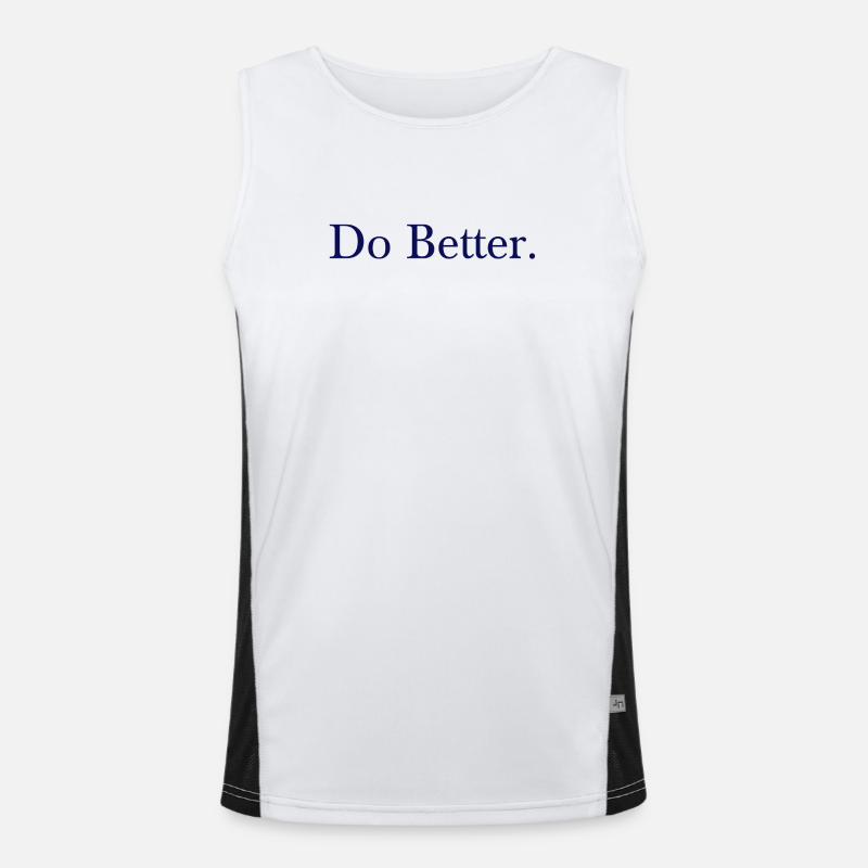 NEW Do Better (Navy) Men's Functional Contrast Tank Top 