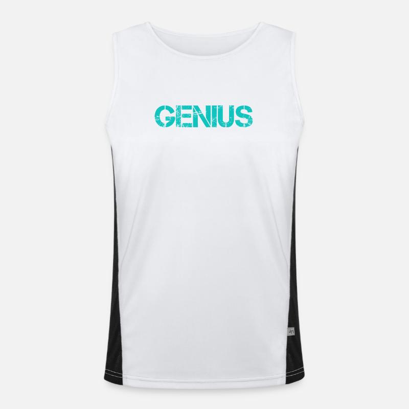 Genius Men's Functional Contrast Tank Top 