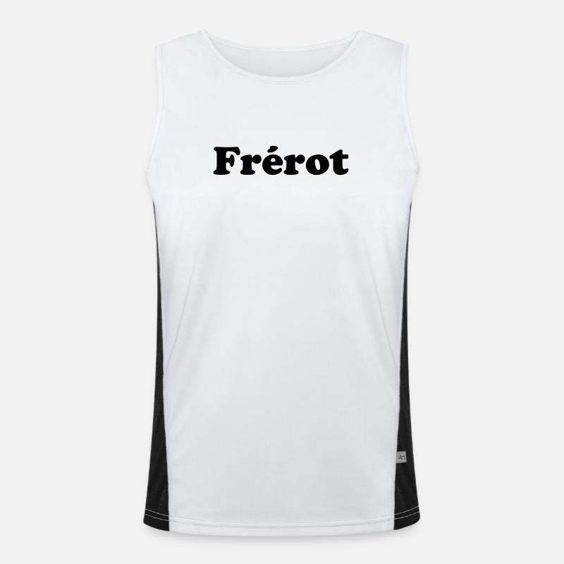 Frérot - expression amicale  Débardeur respirant contrasté Homme 