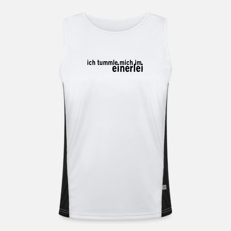 Monotonie Débardeur respirant contrasté Homme 