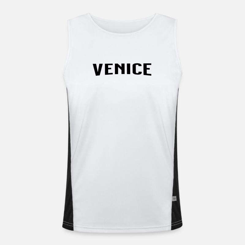 Venice Men's Functional Contrast Tank Top 