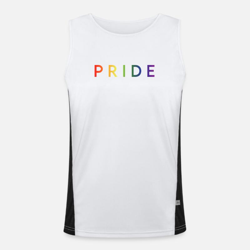 Pride Men's Functional Contrast Tank Top 