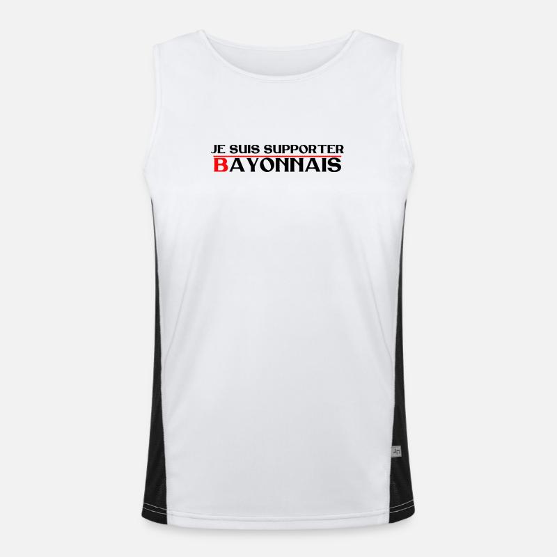 I'm a Bayonne supporter Men's Functional Contrast Tank Top 