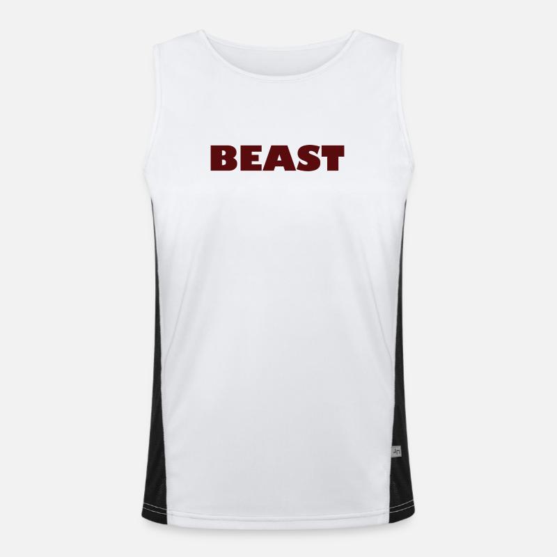 Conception d’impression d’animaux sur le thème de la nature Débardeur respirant contrasté Homme 