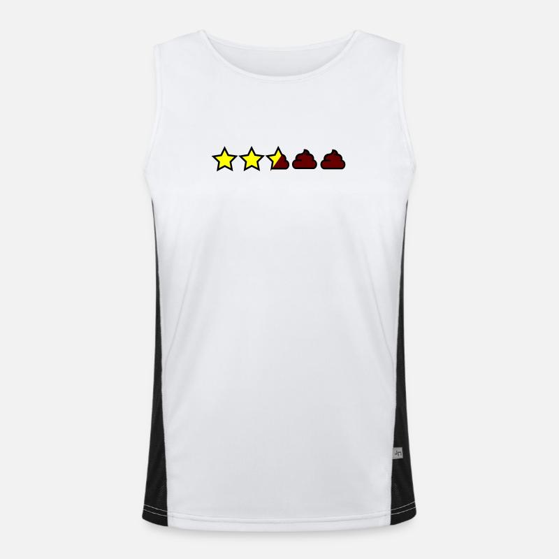 Mixed rating Men's Functional Contrast Tank Top 