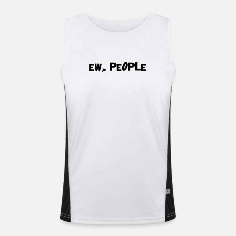 Ew, people Men's Functional Contrast Tank Top 