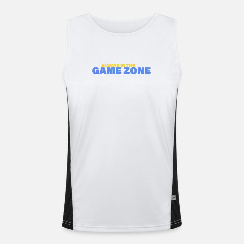 GAME ZONE Men's Functional Contrast Tank Top 