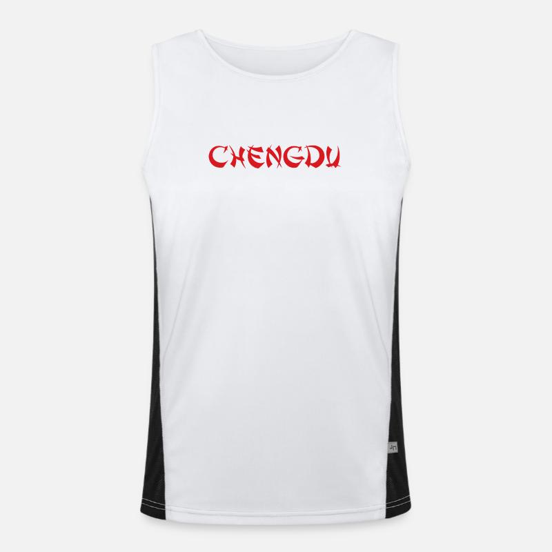 CHENGDU China Funktionelles Kontrast-Tank Top für Männer 