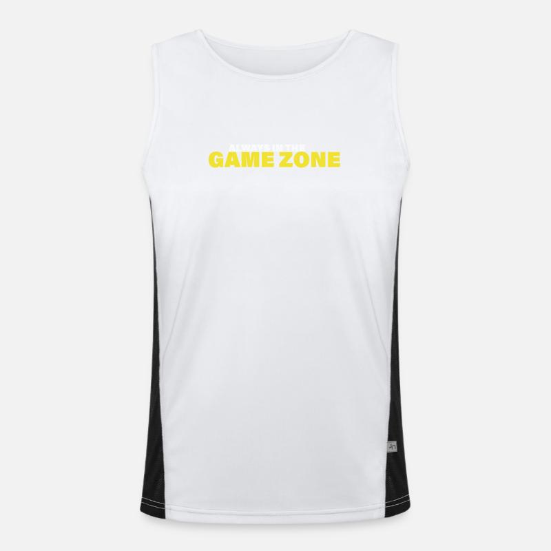 GAME ZONE Men's Functional Contrast Tank Top 