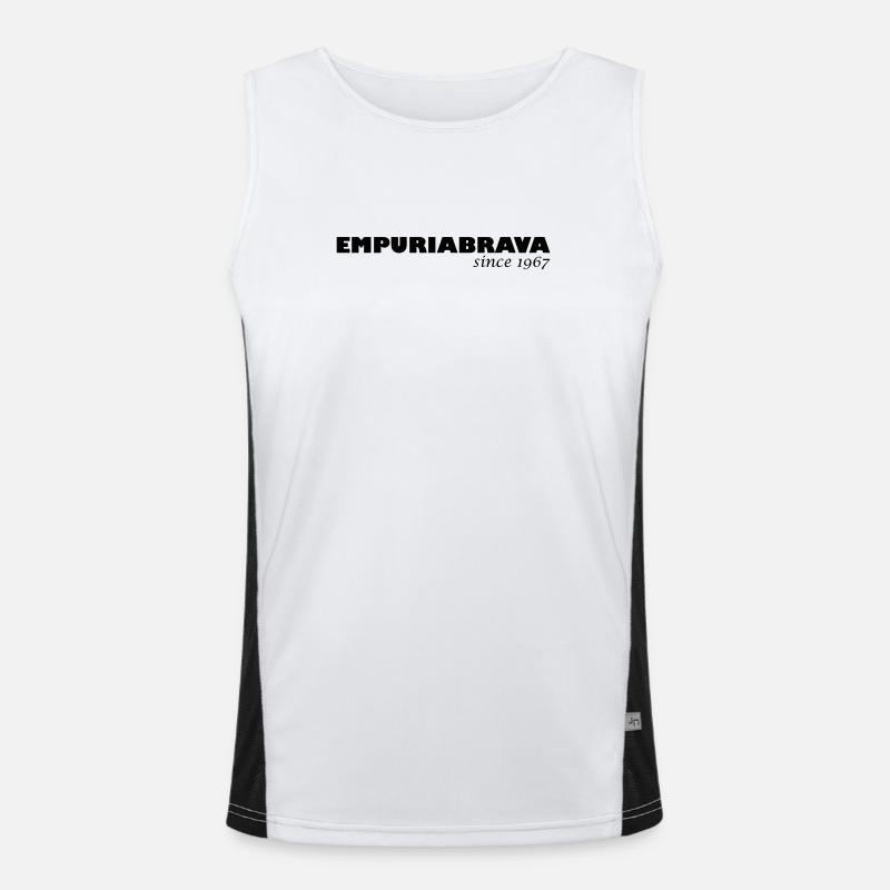 Empuriabrava since 1967 Men's Functional Contrast Tank Top 