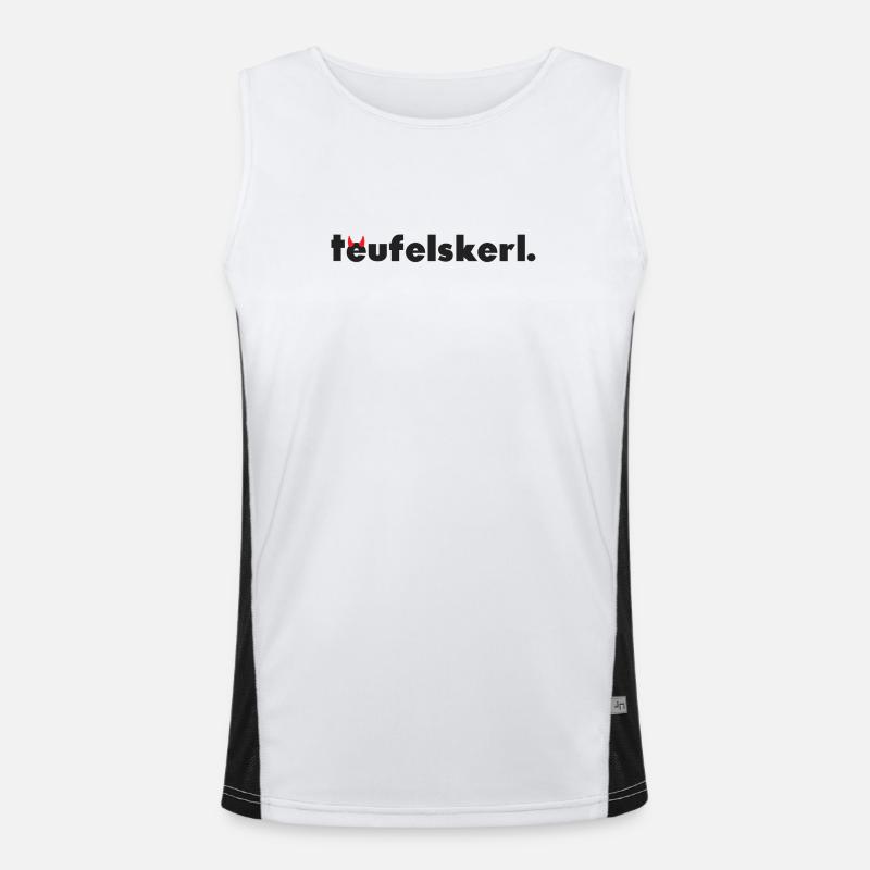 hotshot. Men's Functional Contrast Tank Top 