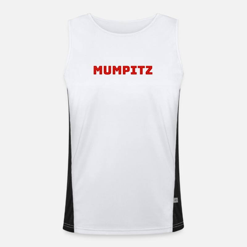 Alles totaler Mumpitz! Funktionelles Kontrast-Tank Top für Männer 