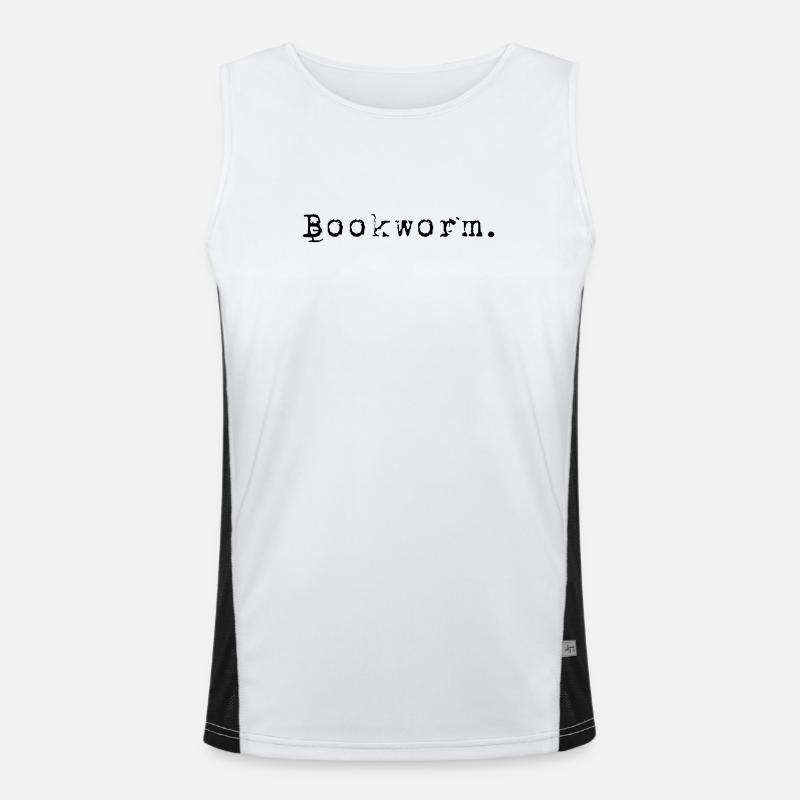Bookworm Books Bookworm Men's Functional Contrast Tank Top 