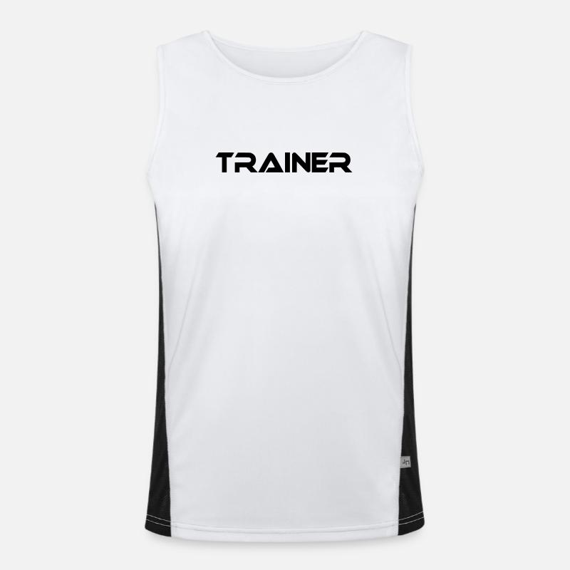 Trainer Funktionelles Kontrast-Tank Top für Männer 