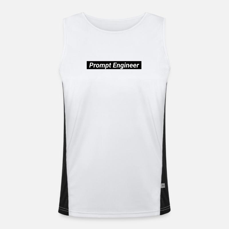 Prompt Engineer Artificial Intelligence Men's Functional Contrast Tank Top 