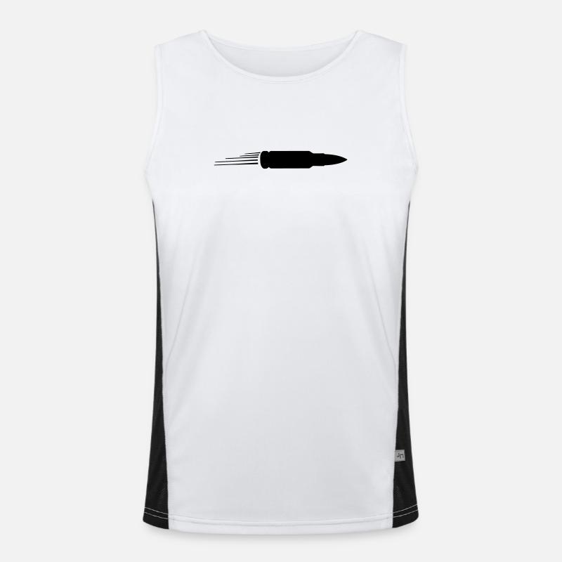 Kugel Funktionelles Kontrast-Tank Top für Männer 