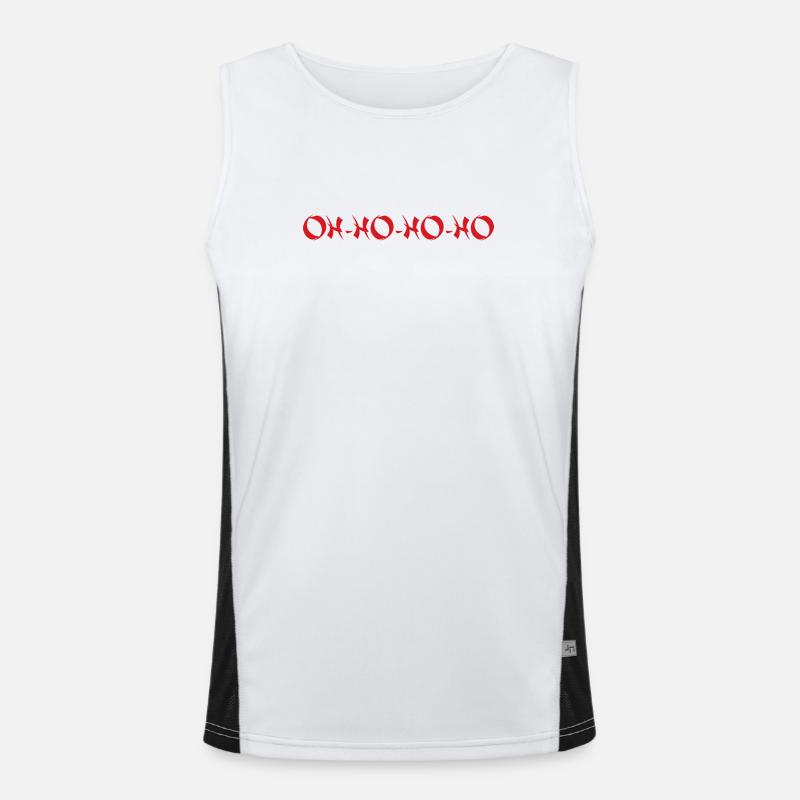KUNG FU Men's Functional Contrast Tank Top 