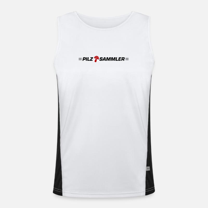 Mushroom Collector Men's Functional Contrast Tank Top 