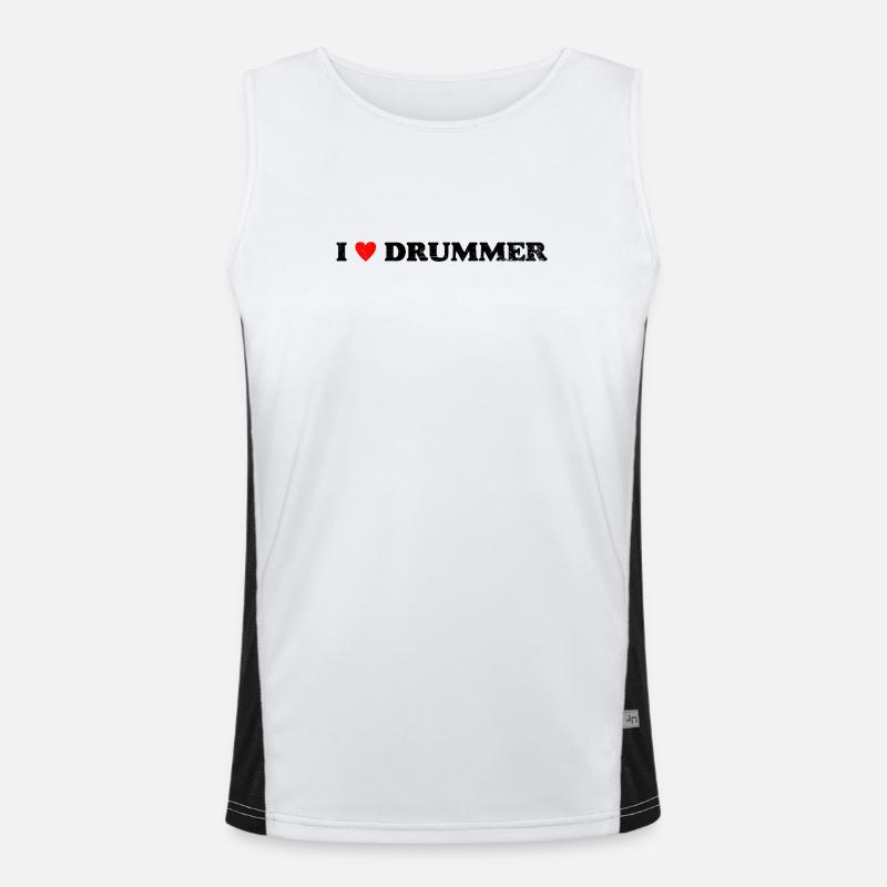 Entrée de conception requise Débardeur respirant contrasté Homme 