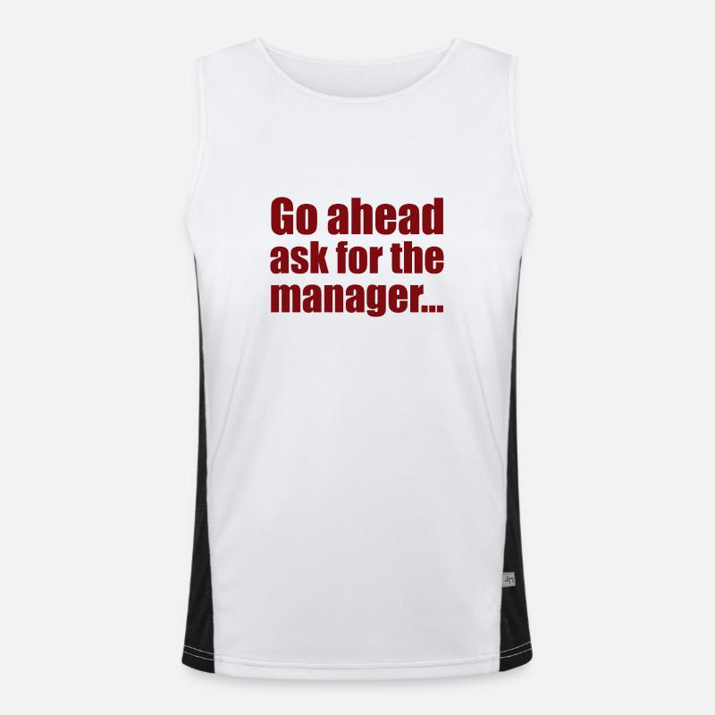 Manager Men's Functional Contrast Tank Top 