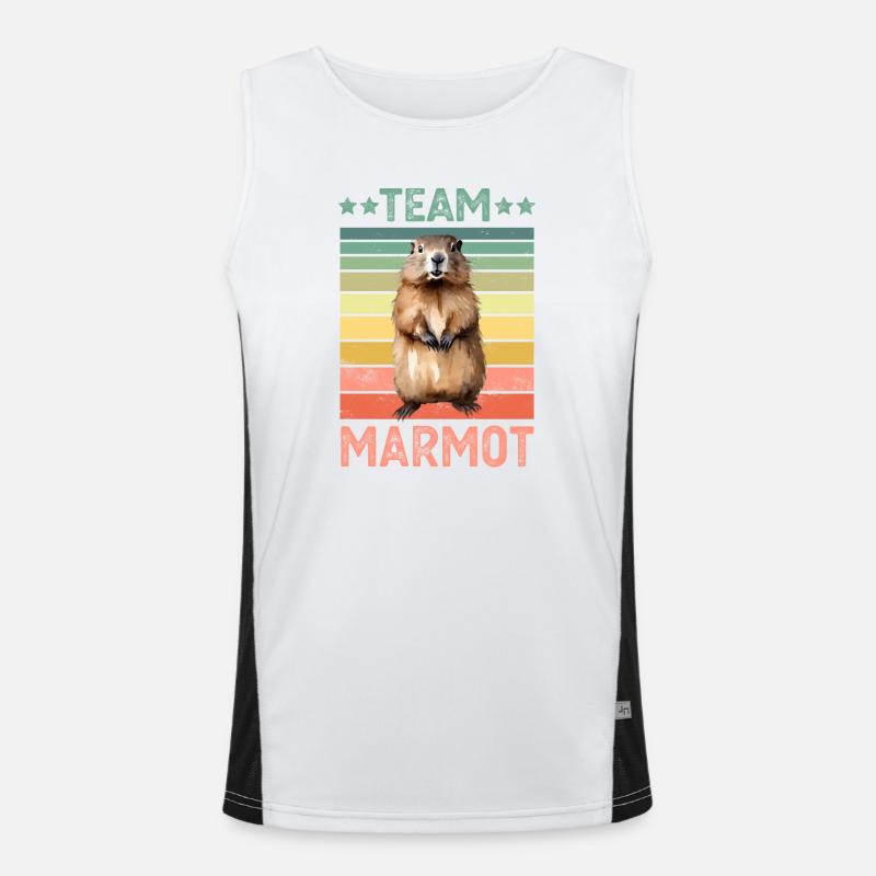 Marmotte Débardeur respirant contrasté Homme 